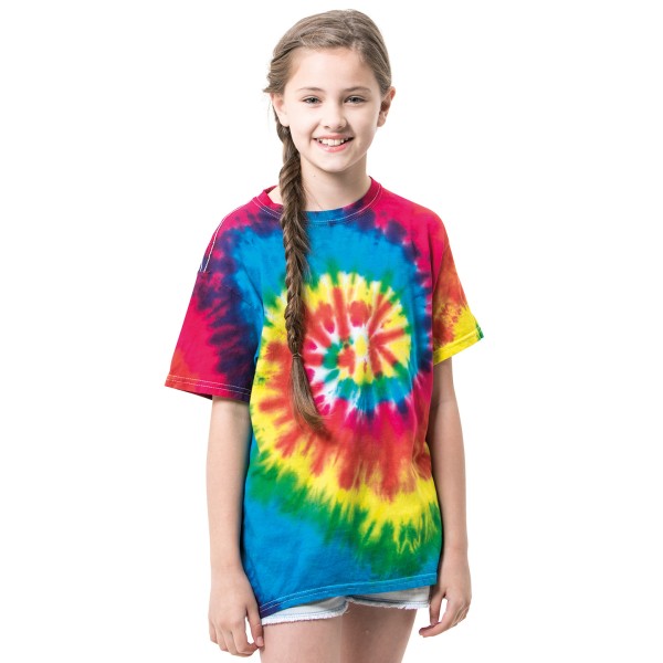 T-shirt tie-dye per bambini - cod. RWTD02B