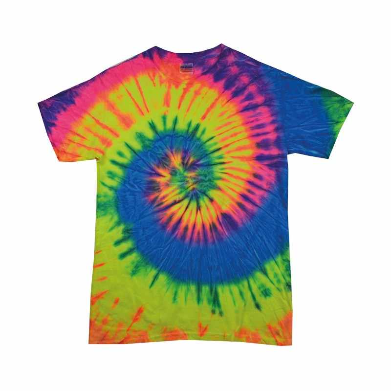 T-shirt tie-dye per bambini personalizzabile con scritte - cod. RWTD02B