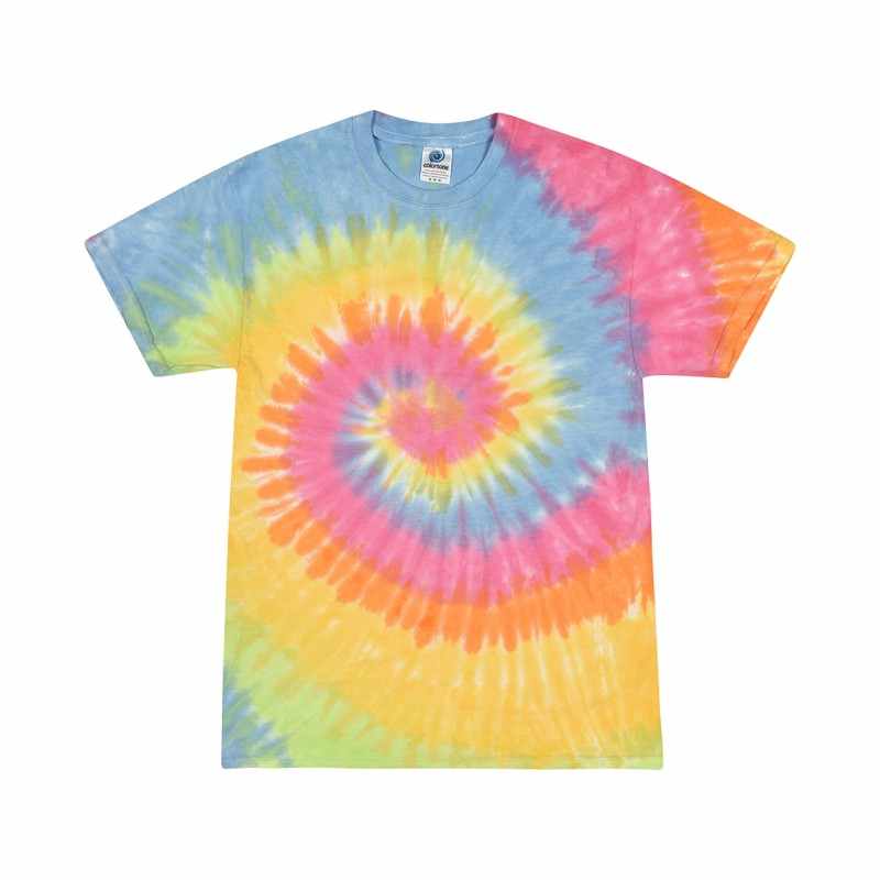 T-shirt tie-dye per bambini personalizzabile con scritte - cod. RWTD02B