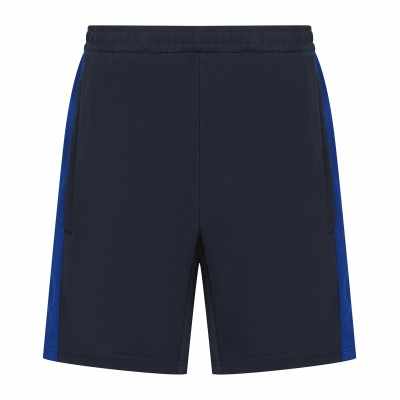 Pantaloncini in maglia per bambini con tasche con cerniera
