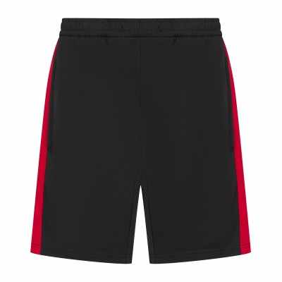 Pantaloncini in maglia per bambini con tasche con cerniera
