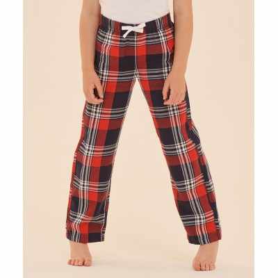 Pantaloni da salotto in tartan per bambini