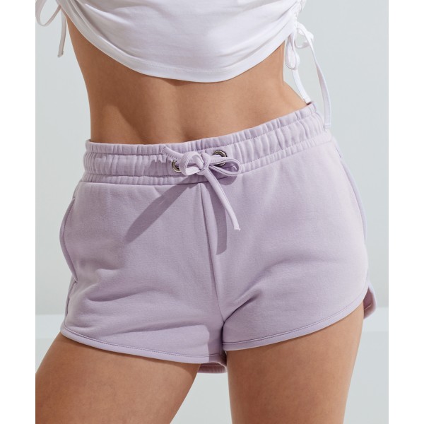 Pantaloncini da jogging retrò riciclati TriDri® da donna - cod. RWTR063