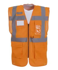 Gilet personalizzato ad alta visibilità
