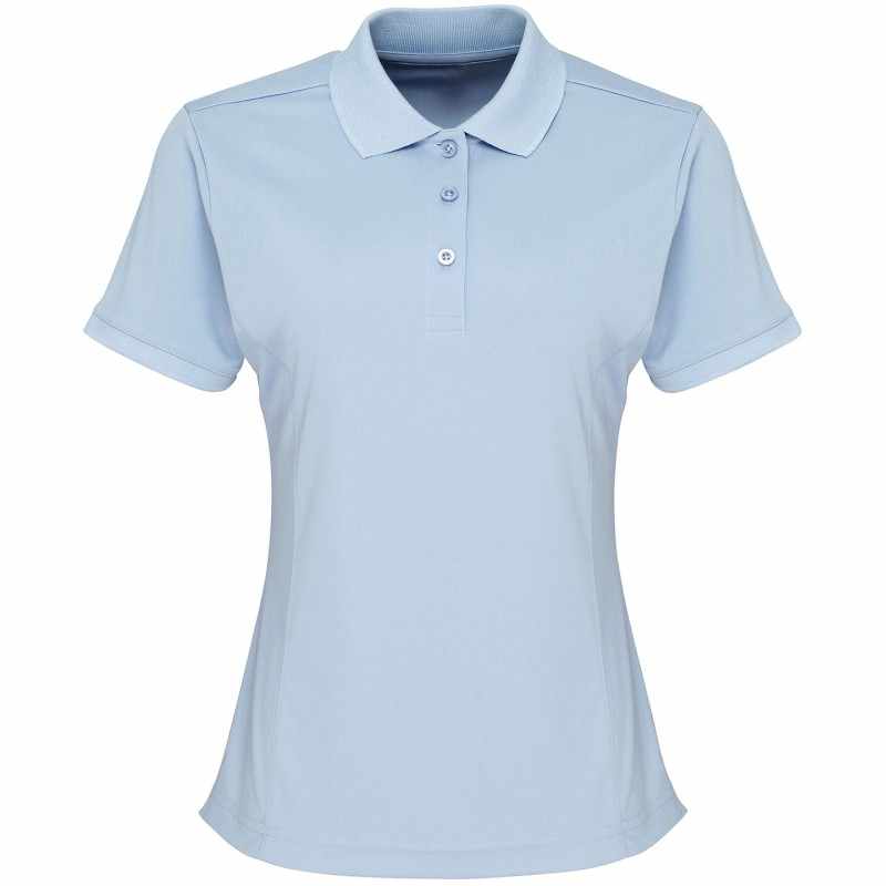 Polo da donna in piqué stampata - cod. RWPR616