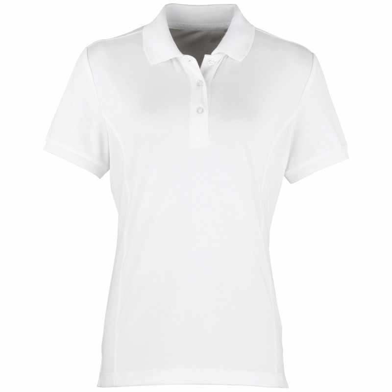 Polo da donna in piqué stampata - cod. RWPR616