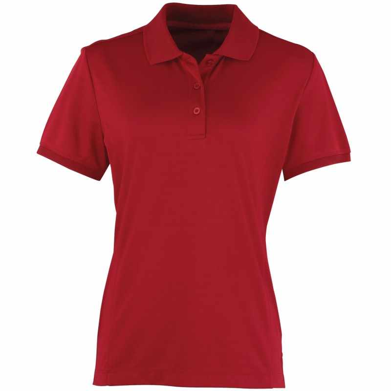 Polo da donna in piqué stampata - cod. RWPR616