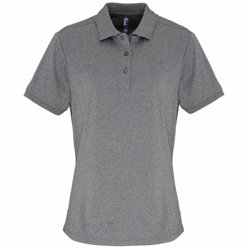 Polo da donna in piqué stampata - cod. RWPR616