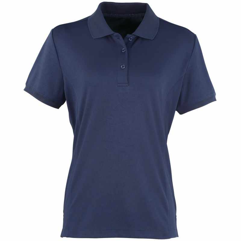 Polo da donna in piqué stampata - cod. RWPR616