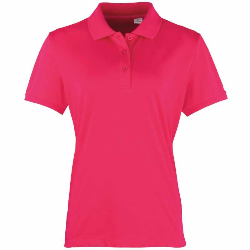 Polo da donna in piqué stampata - cod. RWPR616