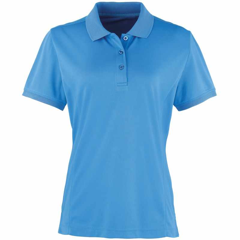 Polo da donna in piqué stampata - cod. RWPR616