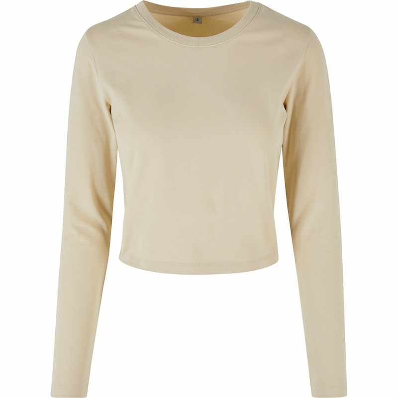 T-shirt a manica lunga da donna con logo - cod. RWBY261