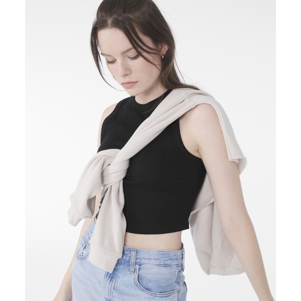 Canotta da donna con micro coste muscolari - cod. RWBE140