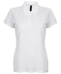 Polo da donna in piquet microfine