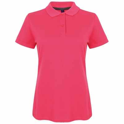 Polo da donna in piquet microfine