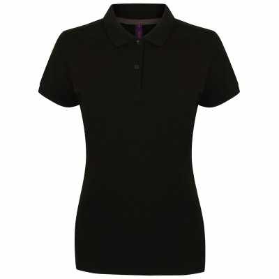 Polo da donna in piquet microfine