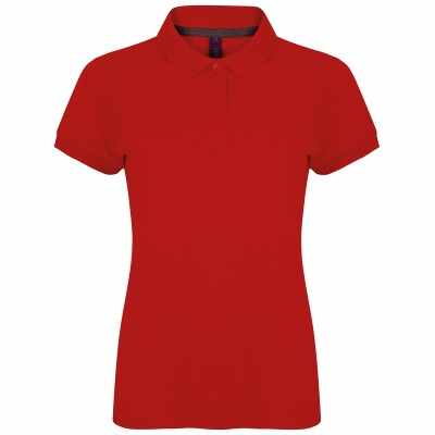 Polo da donna in piquet microfine