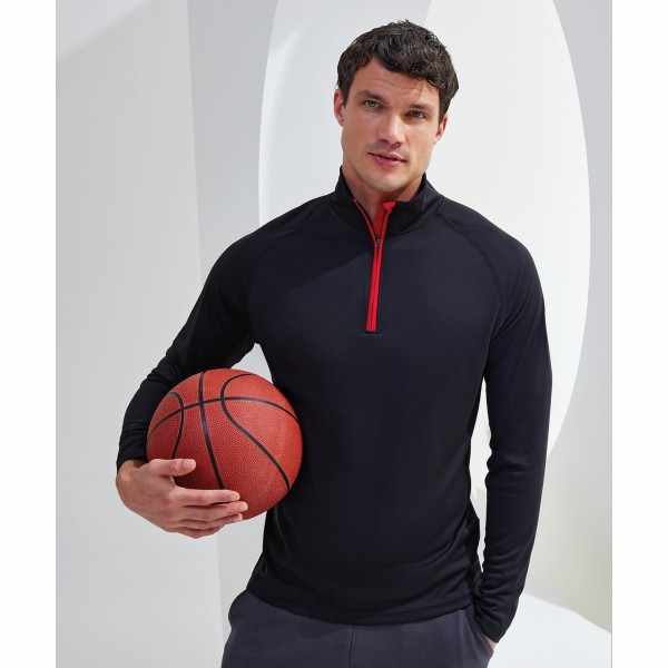 TriDri® manica lunga performance ¼ zip - cod. RWTR110