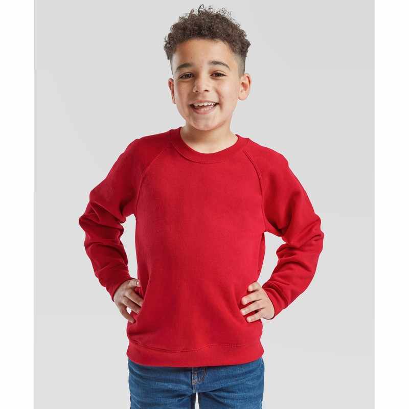 Felpa raglan personalizzabile per bambini - cod. RWSS271