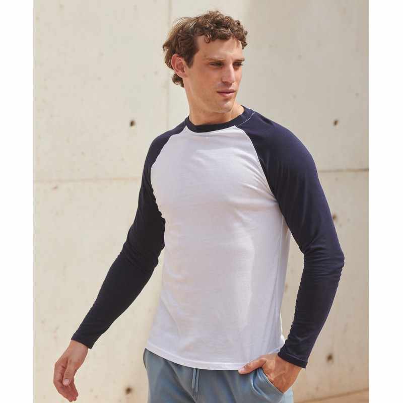 Maglietta da baseball a manica lunga stampate con scritte - cod. RWSF271