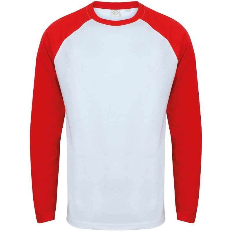 Maglietta da baseball a manica lunga stampate con scritte - cod. RWSF271