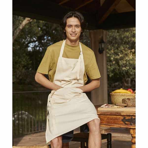 Grembiule artigianale per adulti in cotone Fairtrade - cod. RWWM364
