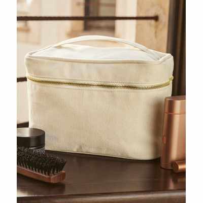 Beauty case in tela