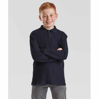 Polo manica lunga 65/35 per bambini