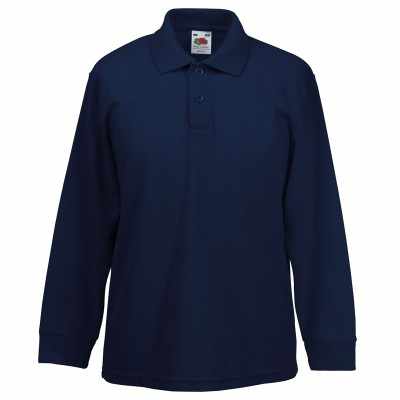 Polo manica lunga 65/35 per bambini