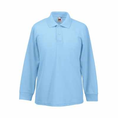 Polo manica lunga 65/35 per bambini