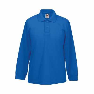 Polo manica lunga 65/35 per bambini
