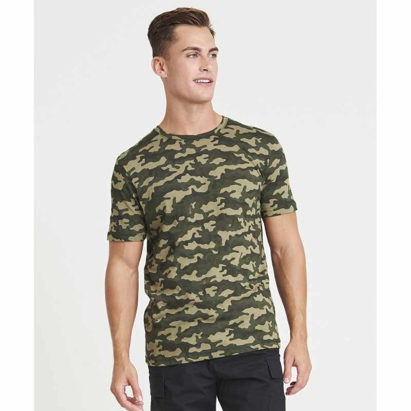 T-shirt mimetica da personalizzare - cod. RWJT034