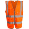 Gilet ad alta visibilità personalizzabile