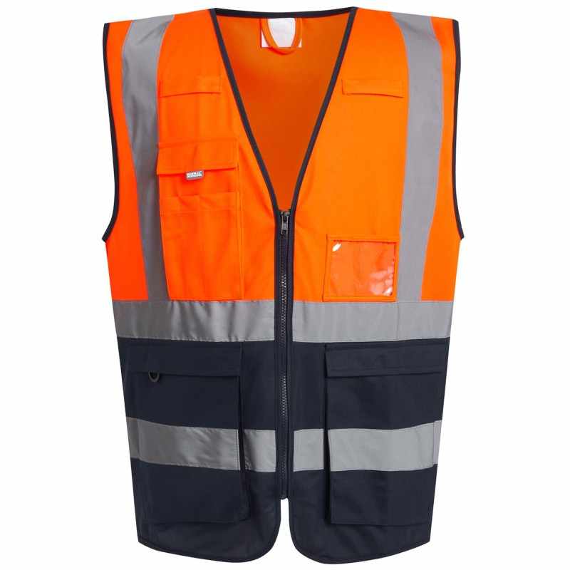 Gilet ad alta visibilità personalizzabile - cod. RWRG469