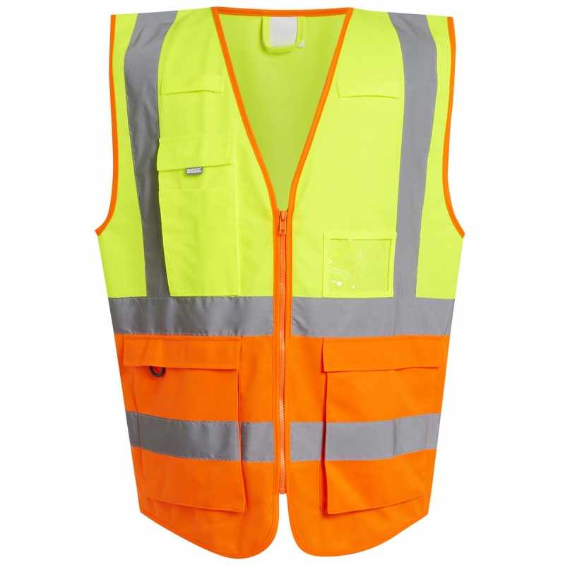 Gilet ad alta visibilità personalizzabile - cod. RWRG469