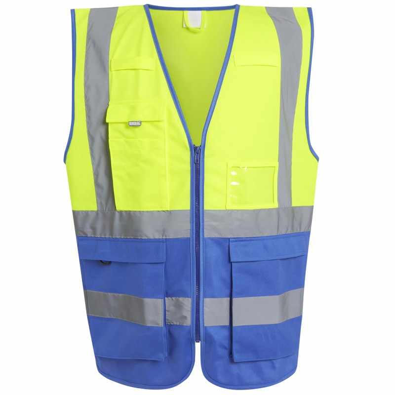 Gilet ad alta visibilità personalizzabile - cod. RWRG469