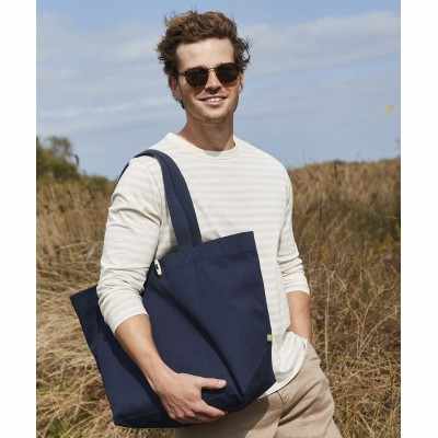 Borsa tote marina biologica EarthAware®