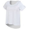 T-shirt da donna con spalle tagliate