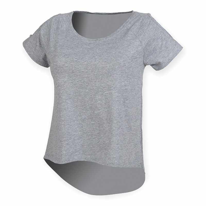 T-shirt da donna con spalle tagliate - cod. RWSK233