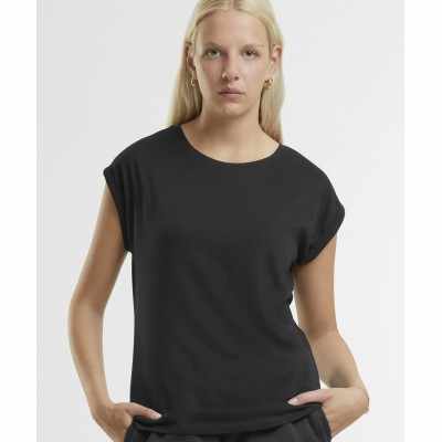 Maglietta da donna con spalle estese regolari