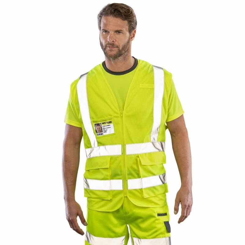 Gilet di sicurezza da personalizzare - cod. RWR479X