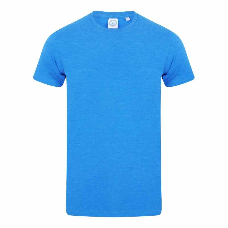 T-shirt elasticizzata da uomo con logo e scritte - cod. RWSF121