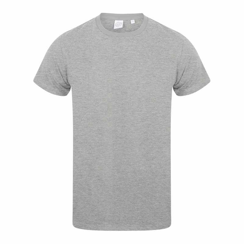 T-shirt elasticizzata da uomo con logo e scritte - cod. RWSF121