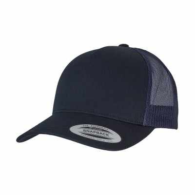 Cappellino da camionista retrò a 5 pannelli (6506)