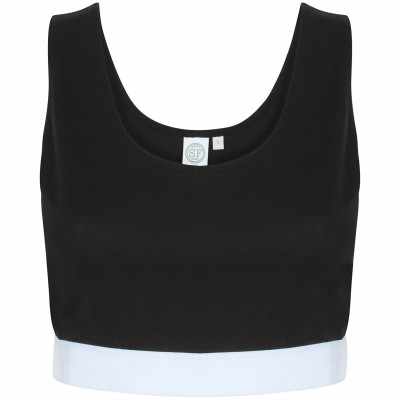 Top corto alla moda da donna