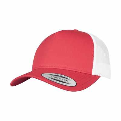 Cappellino da camionista retrò a 5 pannelli bicolore (6506T)