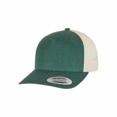 Cappellino da camionista retrò a 5 pannelli bicolore (6506T)