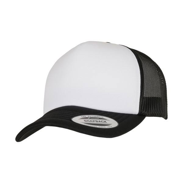Cappellino da camionista in schiuma curva YP Classics® – parte anteriore bianca (6320W) - cod. RWYP227