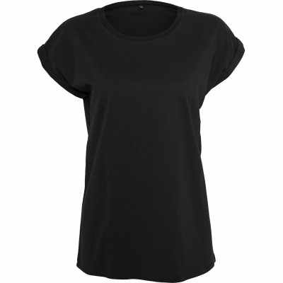 Maglietta da donna con spalle estese in tessuto organico