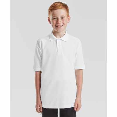Polo piqué 65/35 per bambini